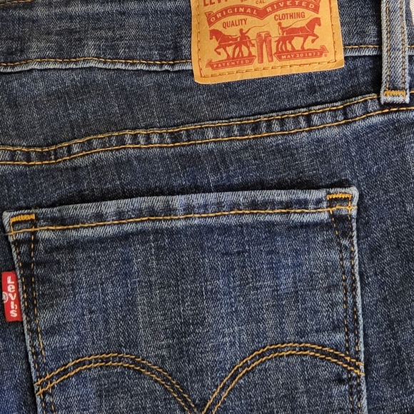 Levi's 711 Skinny Jeans size 30W 30L - Picture 3 of 5